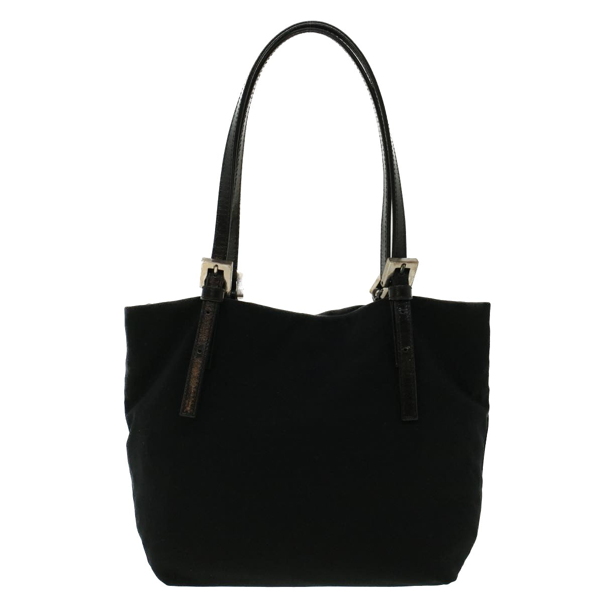 FENDI Shoulder Bag Nylon Black rd4906