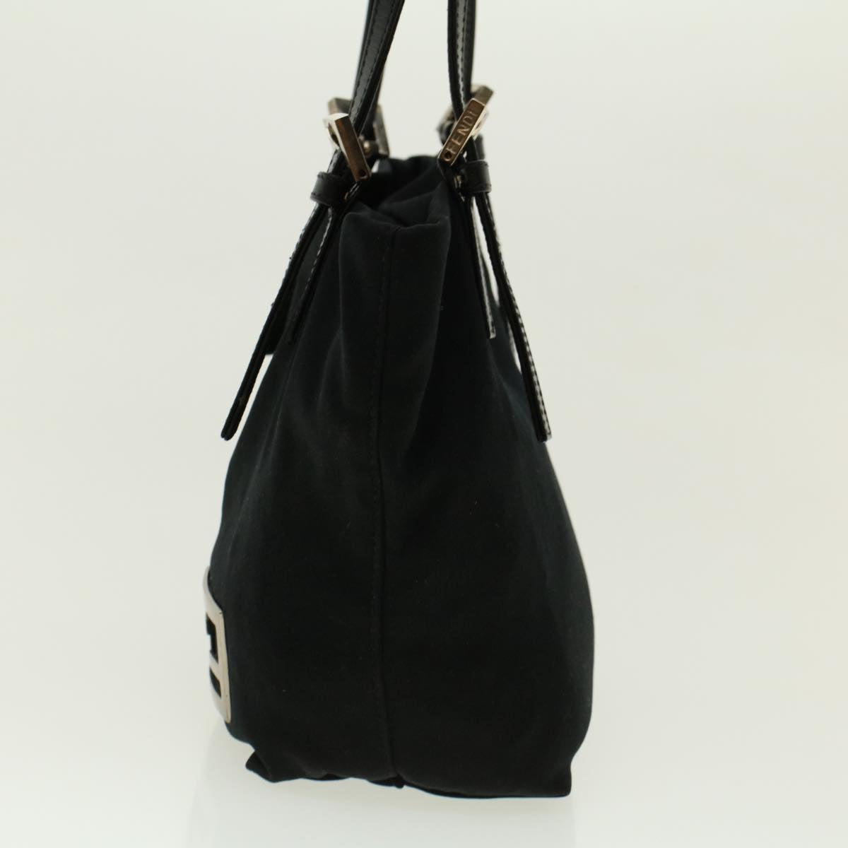 FENDI Shoulder Bag Nylon Black rd4906