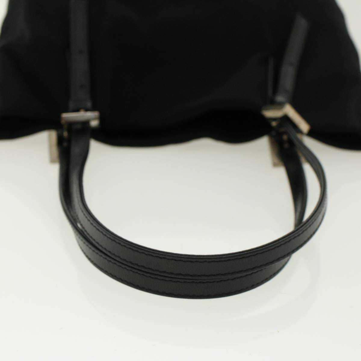 FENDI Shoulder Bag Nylon Black rd4906
