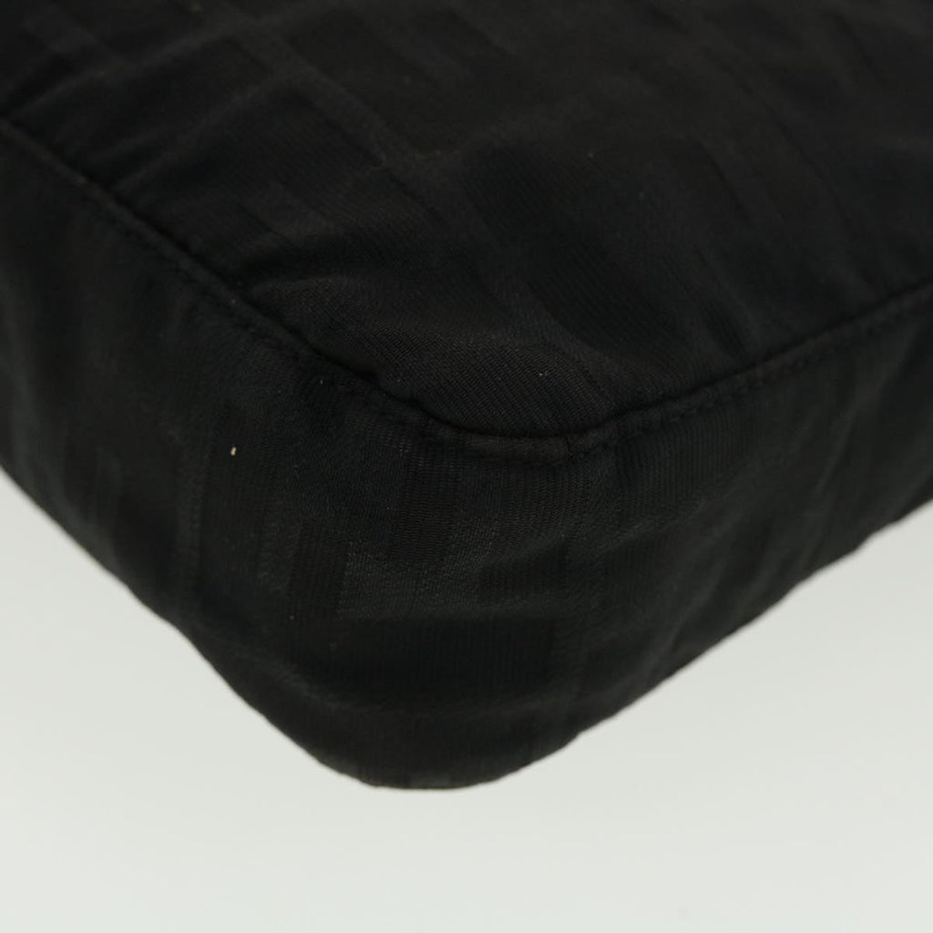 FENDI Zucca Canvas Shoulder Bag Black 2241-26617099 rd4911