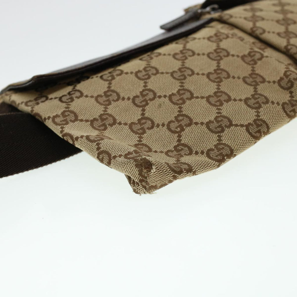 GUCCI GG Canvas Waist bag Beige 28566 rd4932
