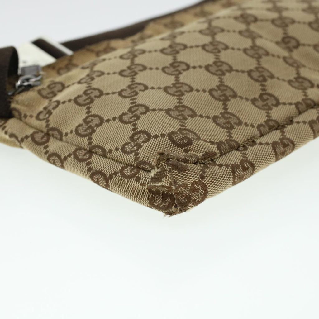 GUCCI GG Canvas Waist bag Beige 28566 rd4932