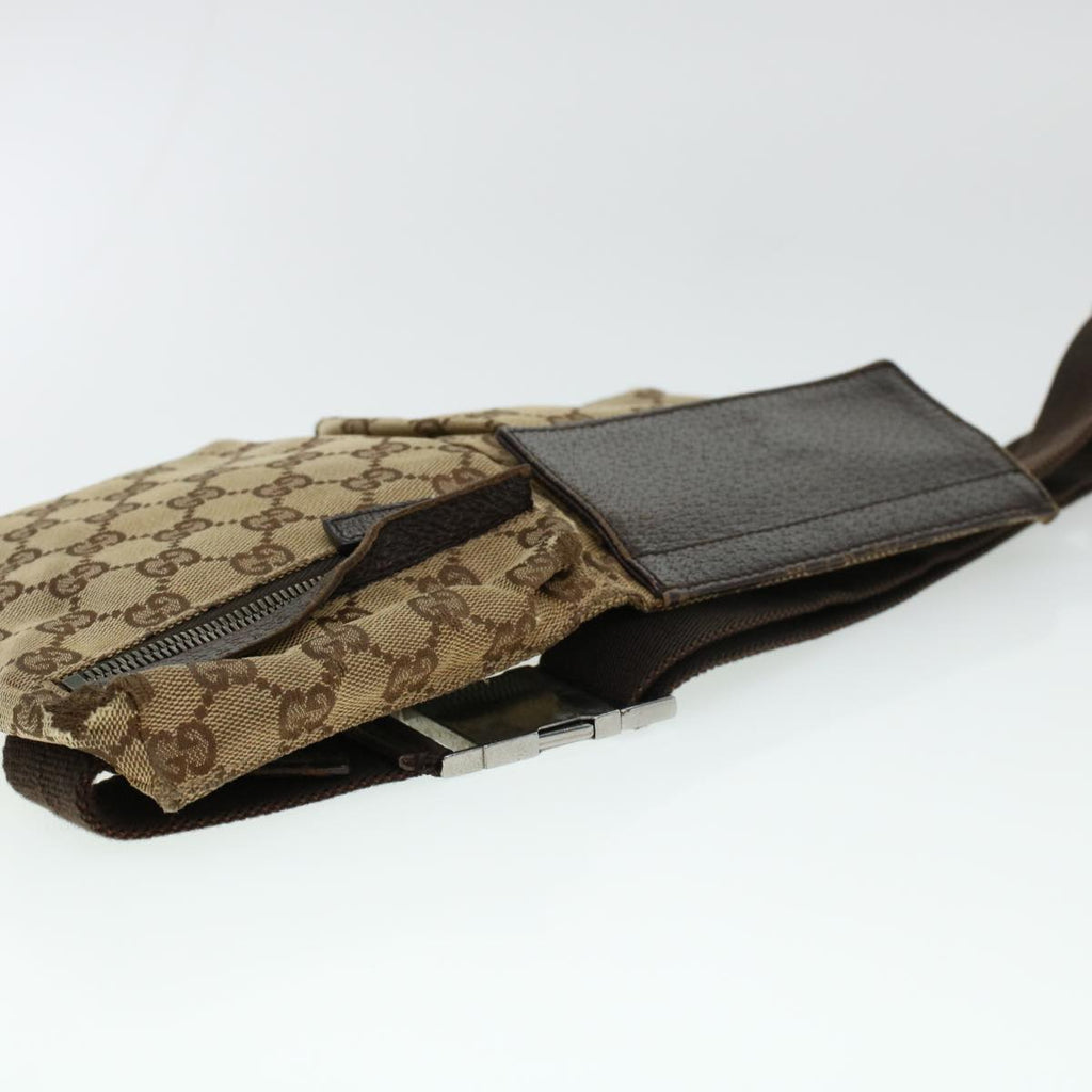 GUCCI GG Canvas Waist bag Beige 28566 rd4932