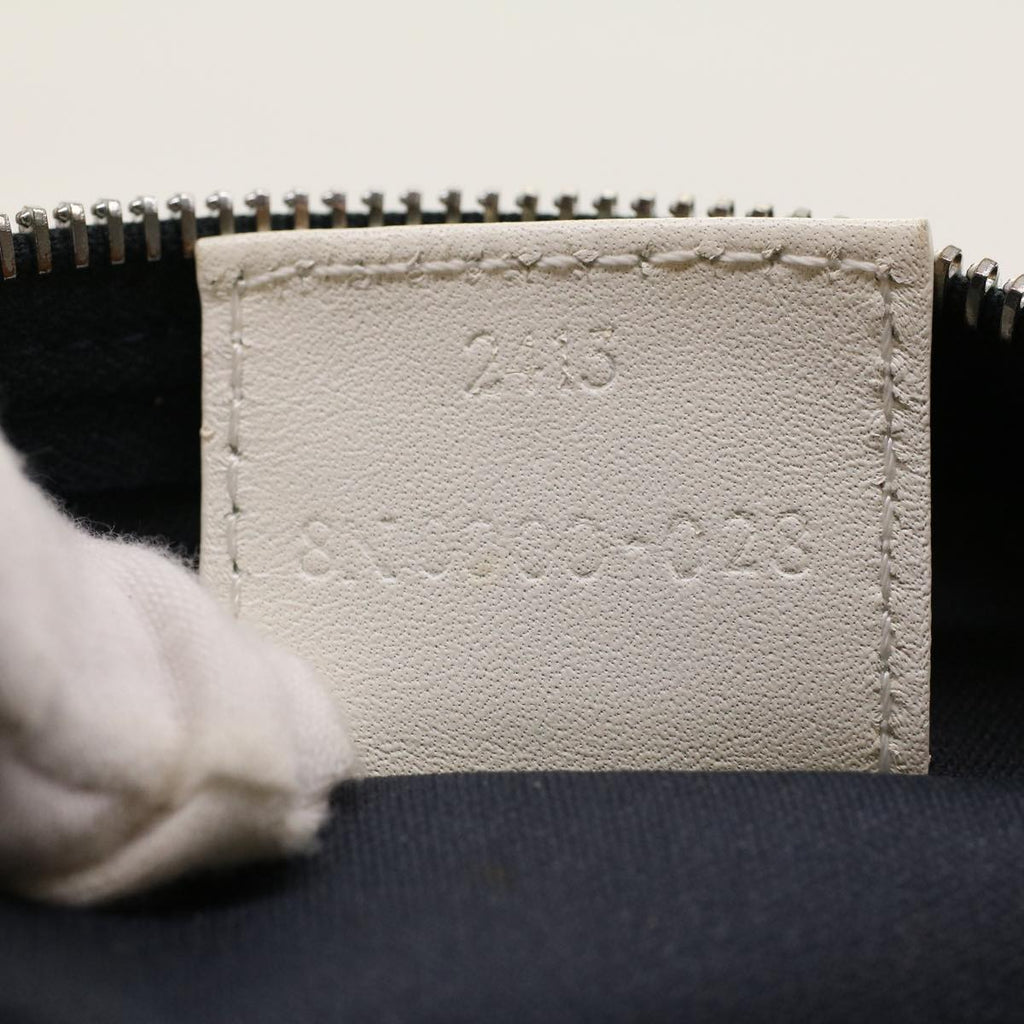 FENDI Zucchino Canvas Hand Bag Navy 2415 8N0000-028 rd5029