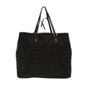 FENDI Zucchino Canvas Tote Bag Black 32028BH019028 rd5035