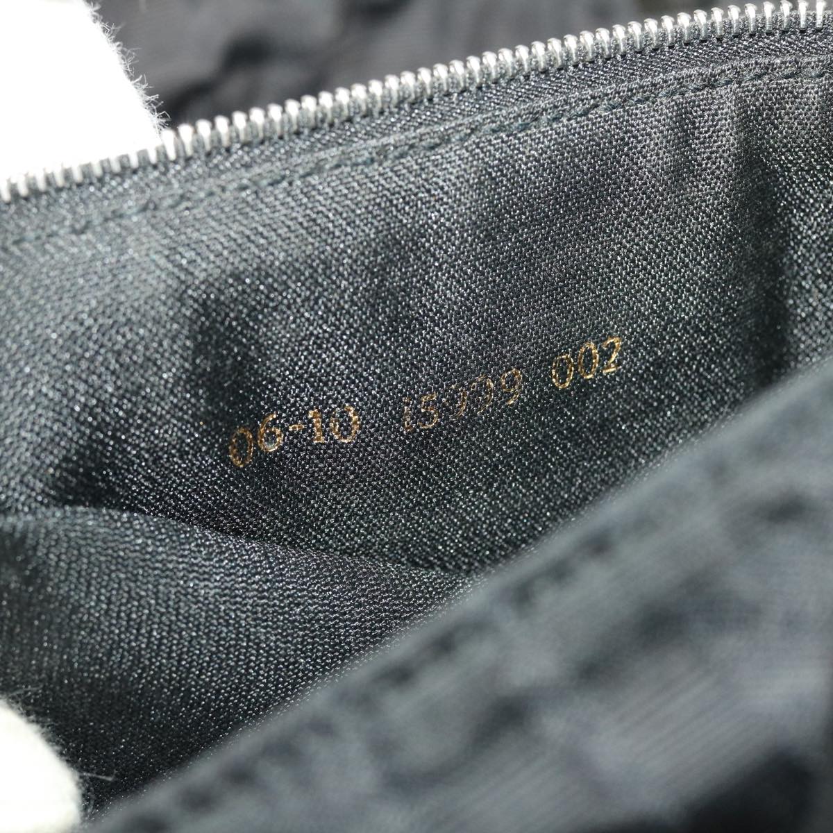FENDI Zucca Canvas Shoulder Bag Black 06-10 15999 002 rd5061