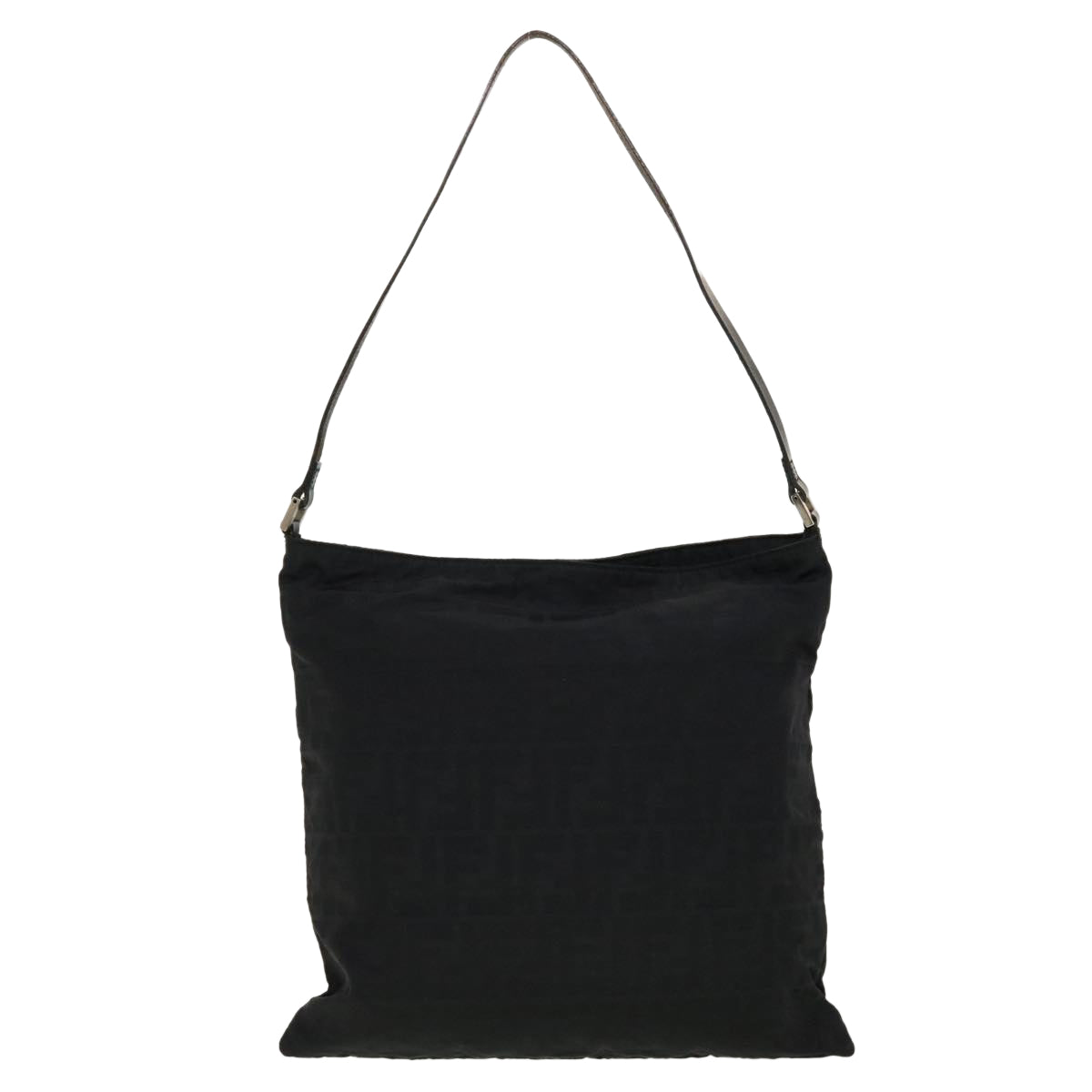 FENDI Zucca Canvas Shoulder Bag Black 06-10 15999 002 rd5061