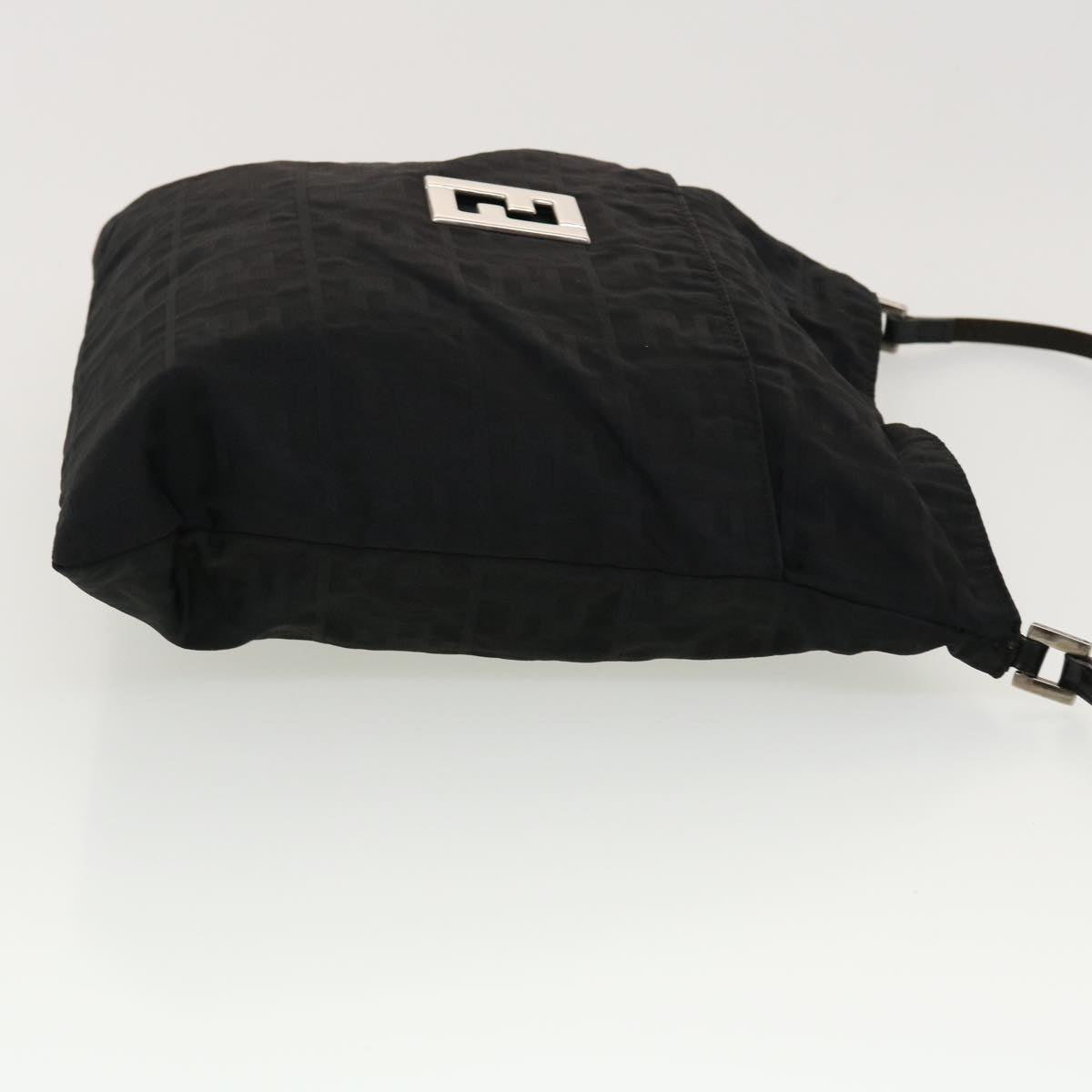 FENDI Zucca Canvas Shoulder Bag Black 06-10 15999 002 rd5061