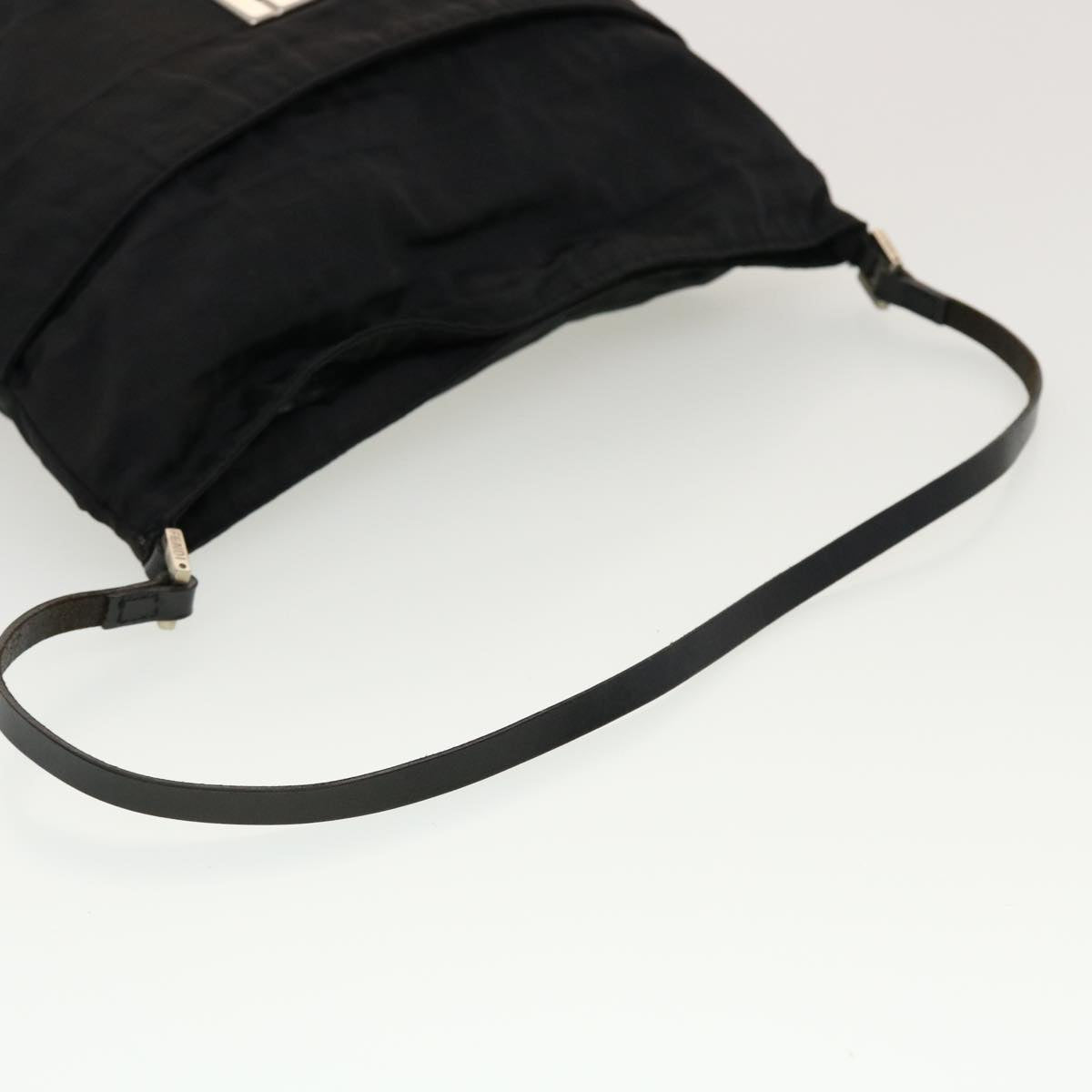 FENDI Zucca Canvas Shoulder Bag Black 06-10 15999 002 rd5061