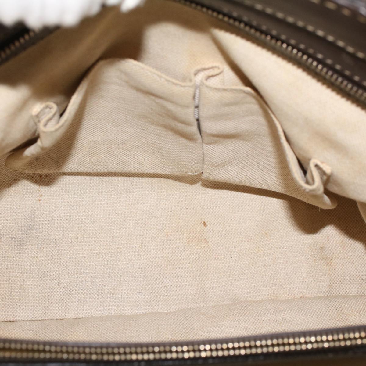 GUCCI GG Canvas Web Sherry Line Tote Bag Beige Green Red 257063 rd5144