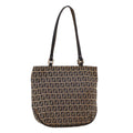 FENDI Zucchino Canvas Tote Bag Navy 2262-16457-018 rd5151