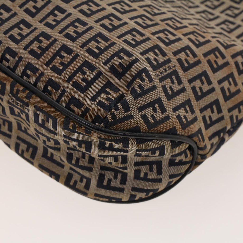 FENDI Zucchino Canvas Tote Bag Navy 2262-16457-018 rd5151