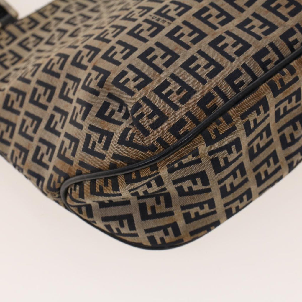 FENDI Zucchino Canvas Tote Bag Navy 2262-16457-018 rd5151