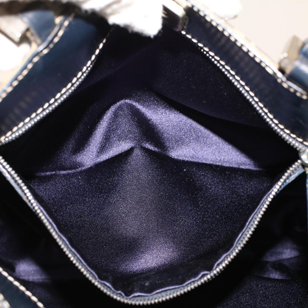 FENDI Zucchino Canvas Tote Bag Navy 2262-16457-018 rd5151