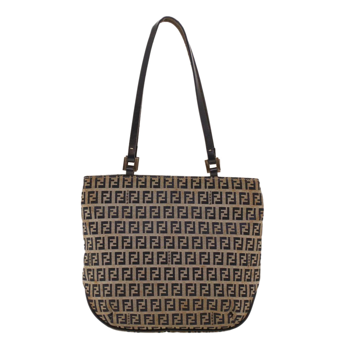 FENDI Zucchino Canvas Tote Bag Navy 2262-16457-018 rd5151
