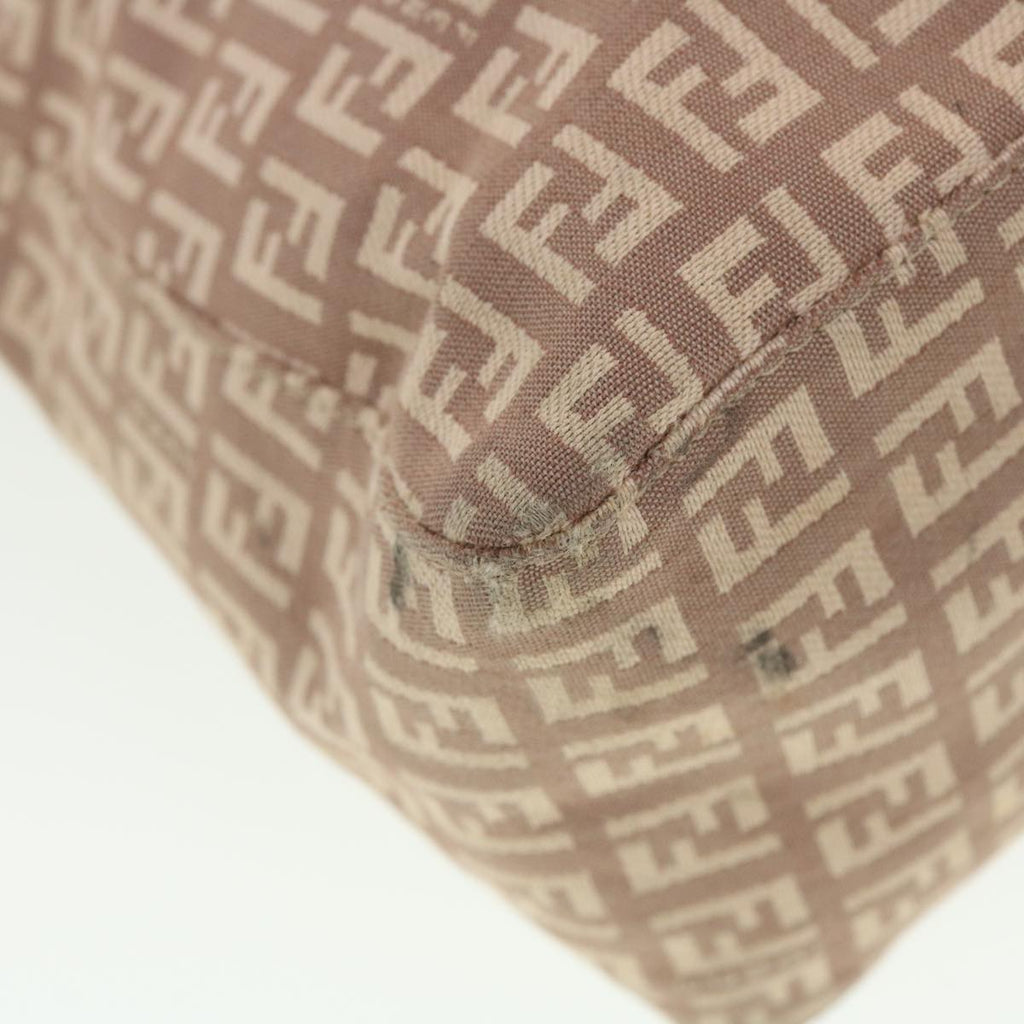 FENDI Zucchino Canvas Hand Bag Pink 2201-8BH138-LPN-068 rd5154