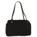 FENDI Zucca Canvas Shoulder Bag Black 222826619 rd5166
