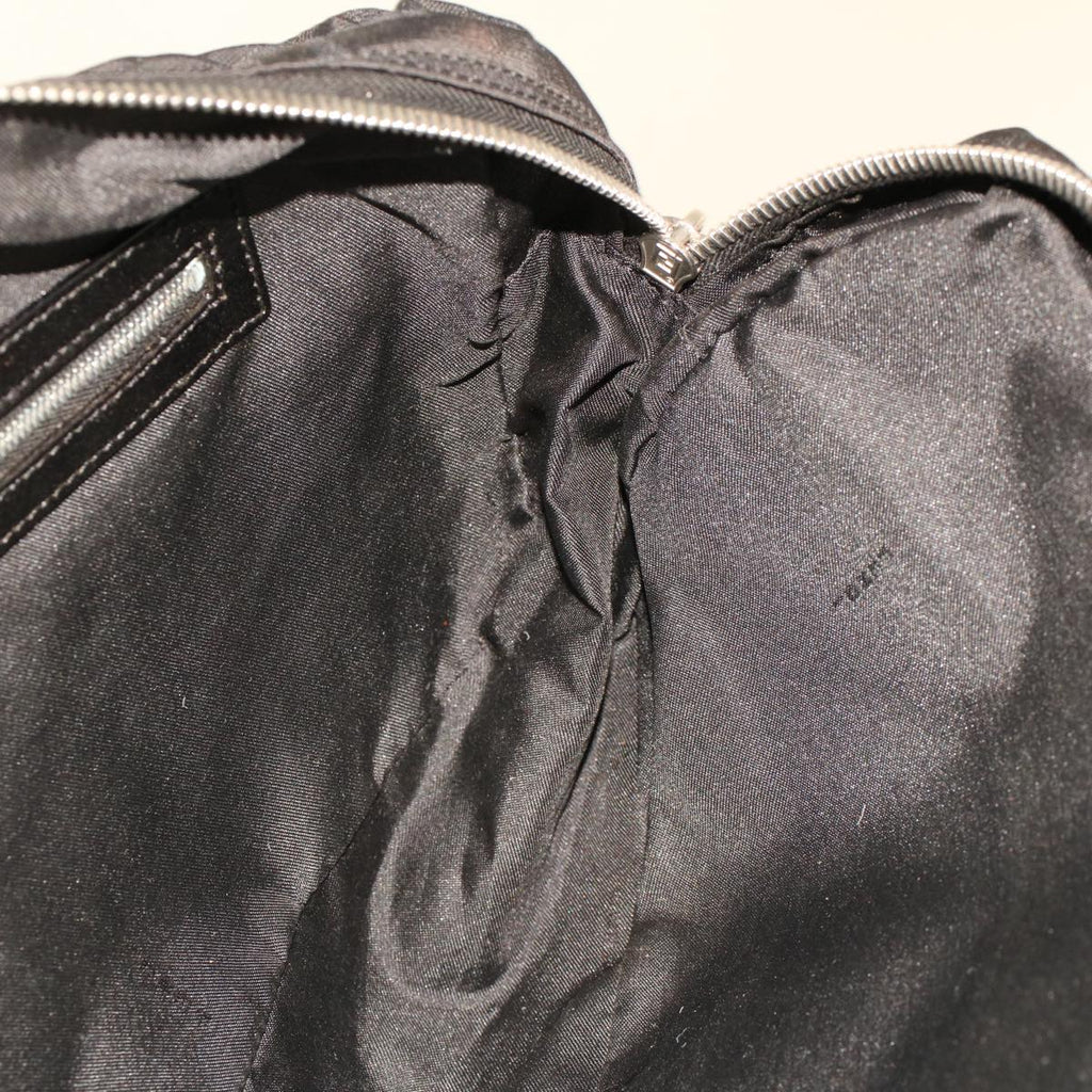 FENDI Zucca Canvas Shoulder Bag Black 222826619 rd5166
