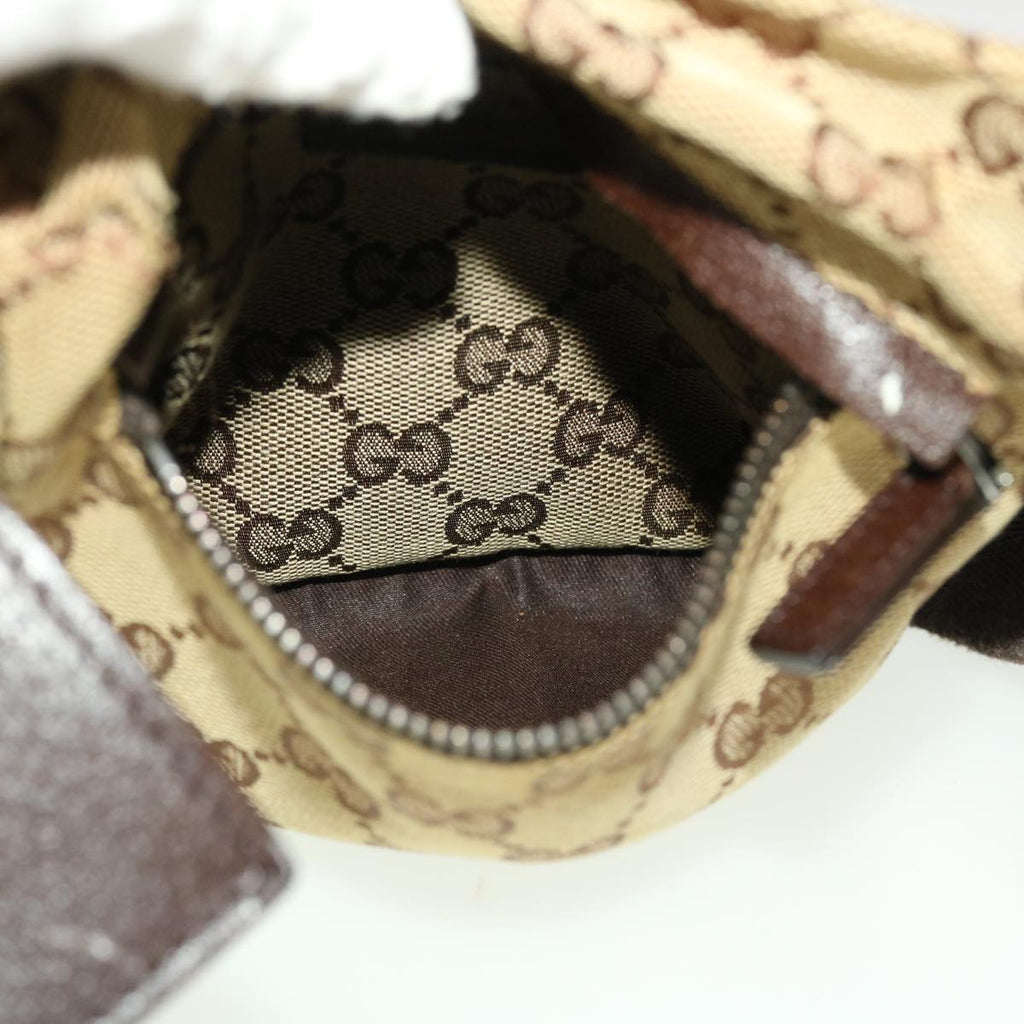 GUCCI GG Canvas Waist bag Beige 28566 rd5171