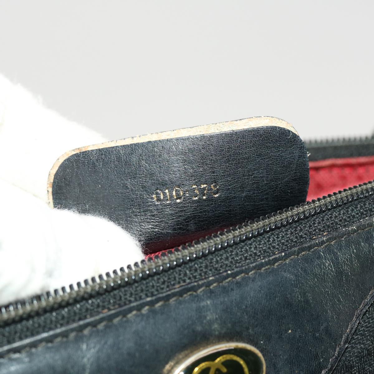 GUCCI GG Canvas Web Sherry Line Hand Bag 2Set Beige Black Red Green rd5182