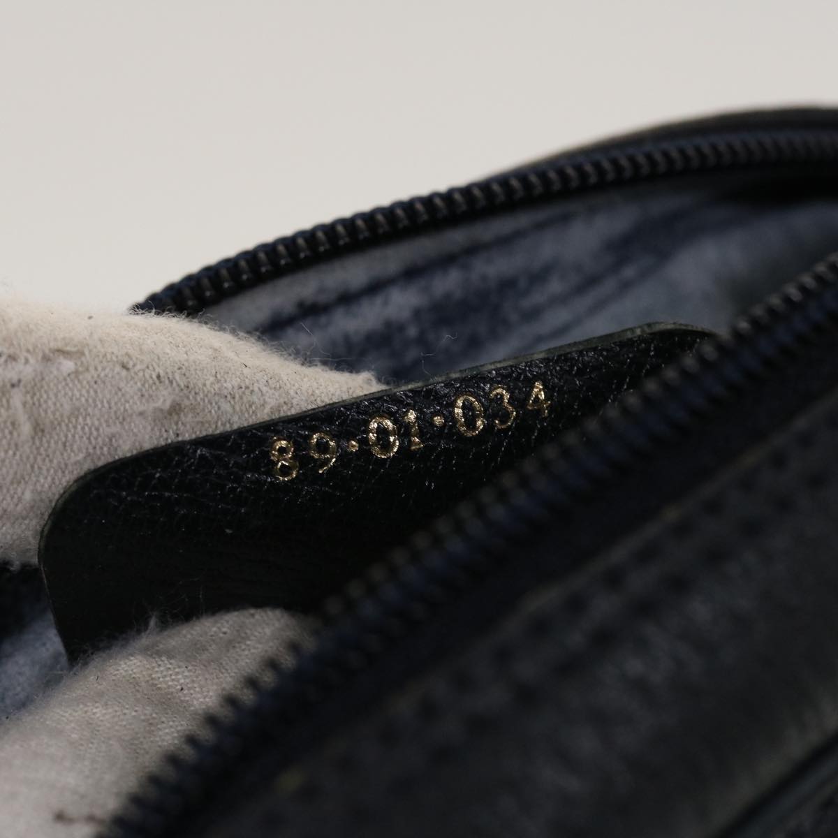 GUCCI GG Canvas Sherry Line Clutch Bag Gray Red Navy 89.01.034 rd5207