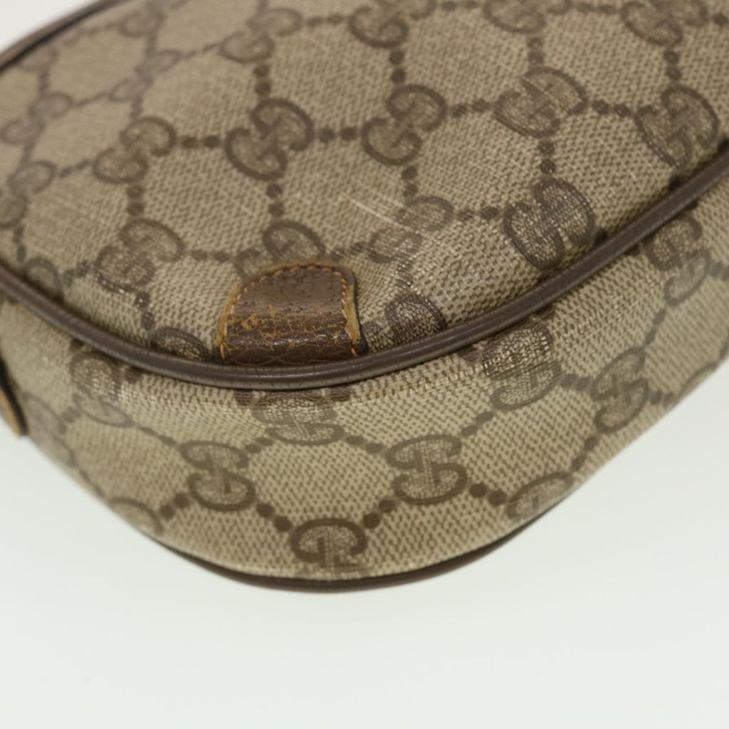 GUCCI GG Canvas Web Sherry Line Shoulder Bag Beige Red 89.02.066 rd5229