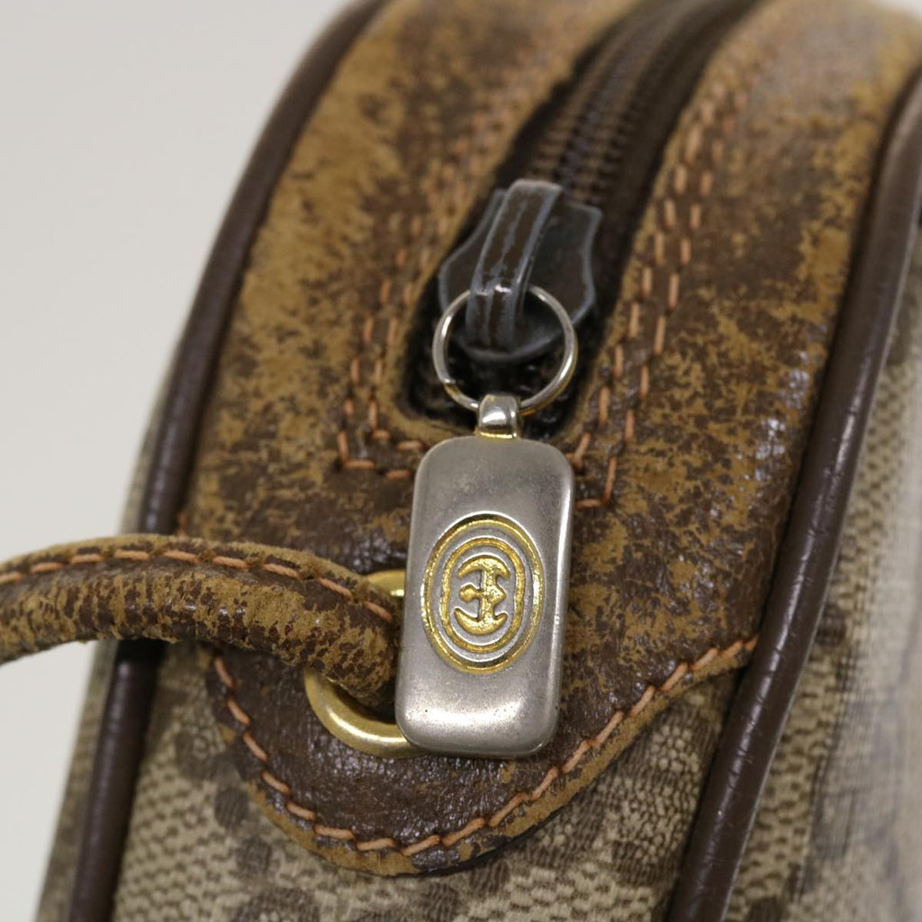 GUCCI GG Canvas Web Sherry Line Shoulder Bag Beige Red 89.02.066 rd5229