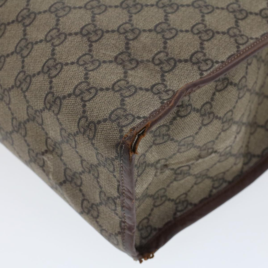 GUCCI GG Canvas Web Sherry Line Tote Bag Beige Red Green 211135 rd5255