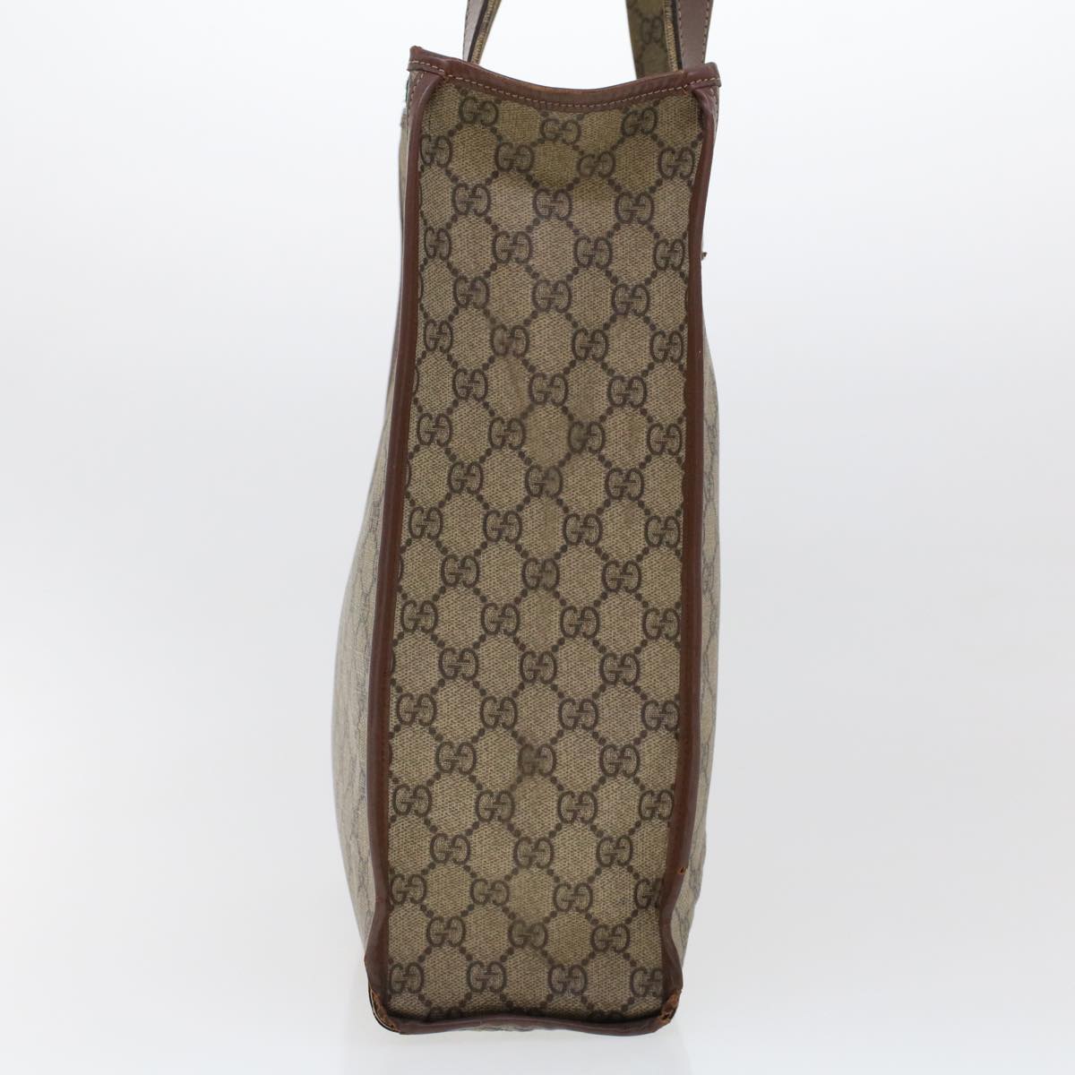 GUCCI GG Canvas Web Sherry Line Tote Bag Beige Red Green 211135 rd5255