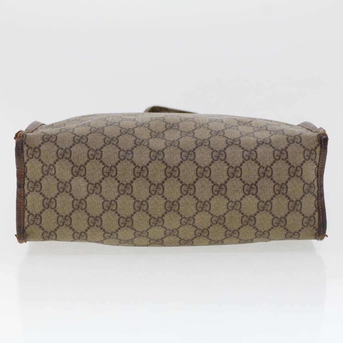 GUCCI GG Canvas Web Sherry Line Tote Bag Beige Red Green 211135 rd5255