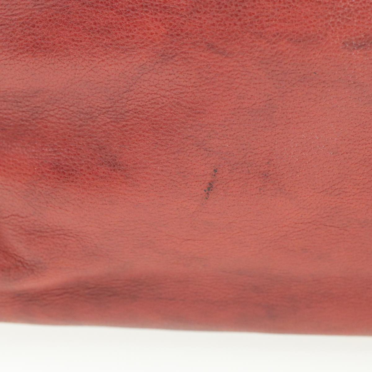 GUCCI Green Carpet Challenge Fringe Bamboo Tote Bag Leather 2way Red rd707