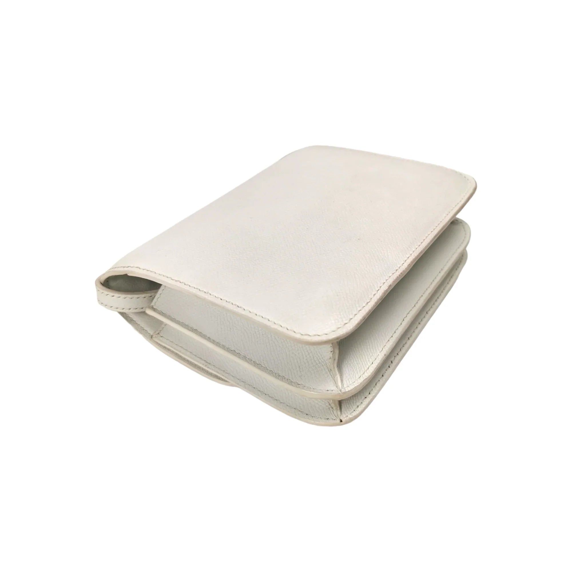 HermÃƒÆ’Ã‚Â¨s Constance 18 White Epsom Leather