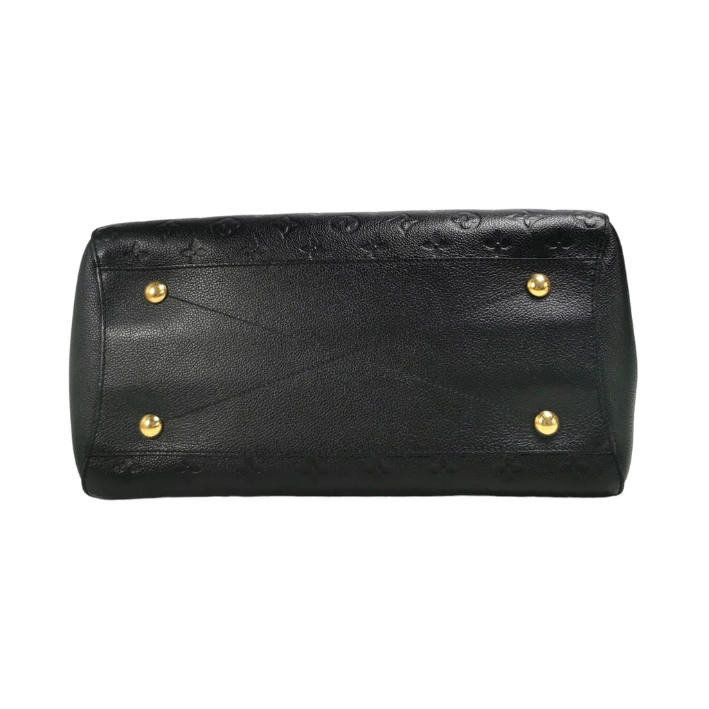 Louis Vuitton Montaigne GM Black Monogram Empreinte