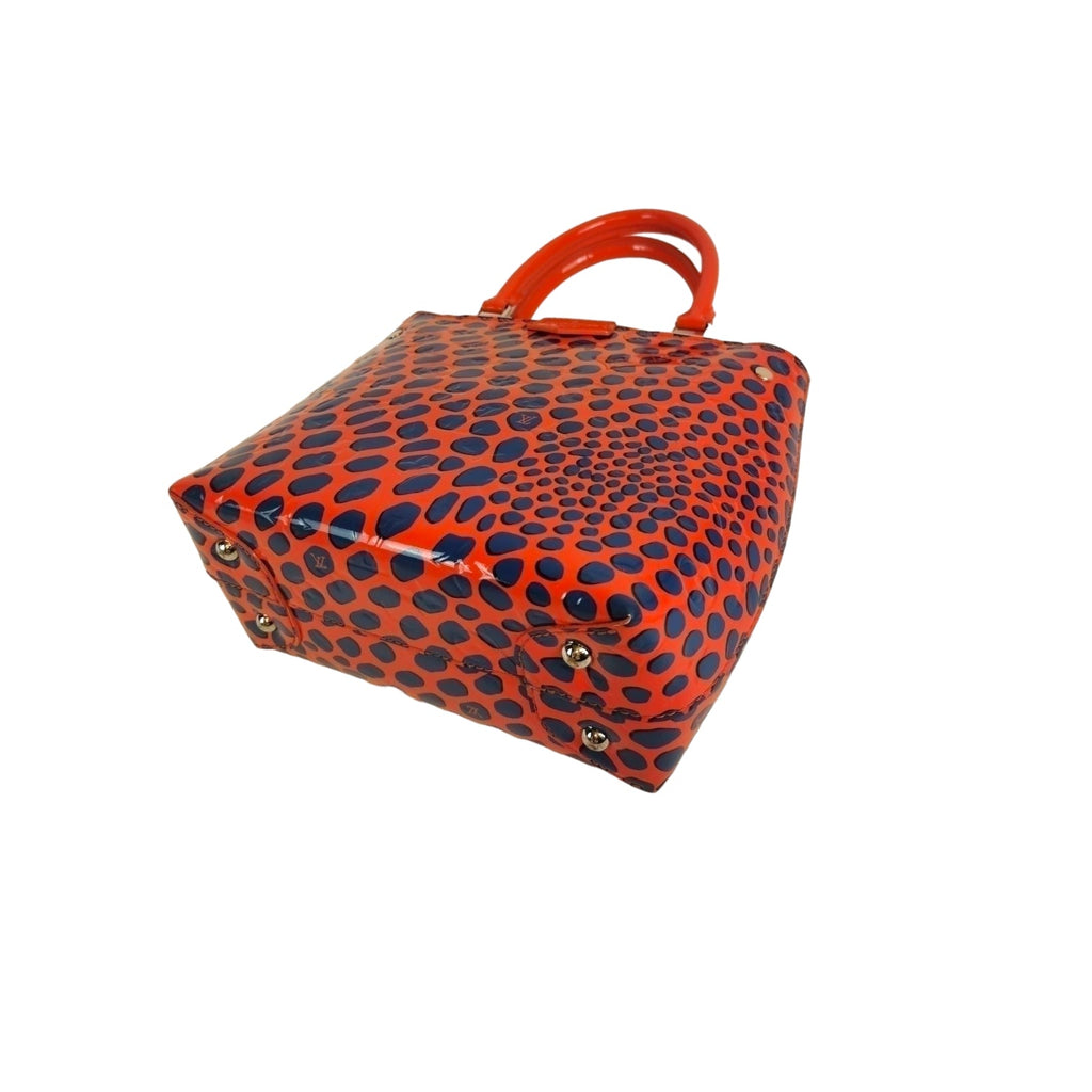 Louis Vuitton Open Tote Red Vernis Jungle Dots
