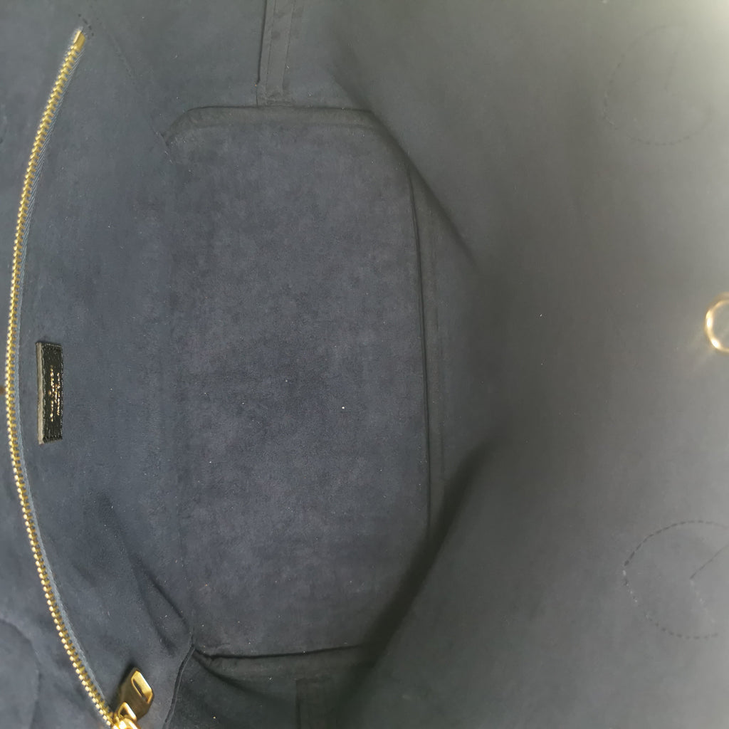 Louis Vuitton Neverfull MM Black Monogram Empreinte