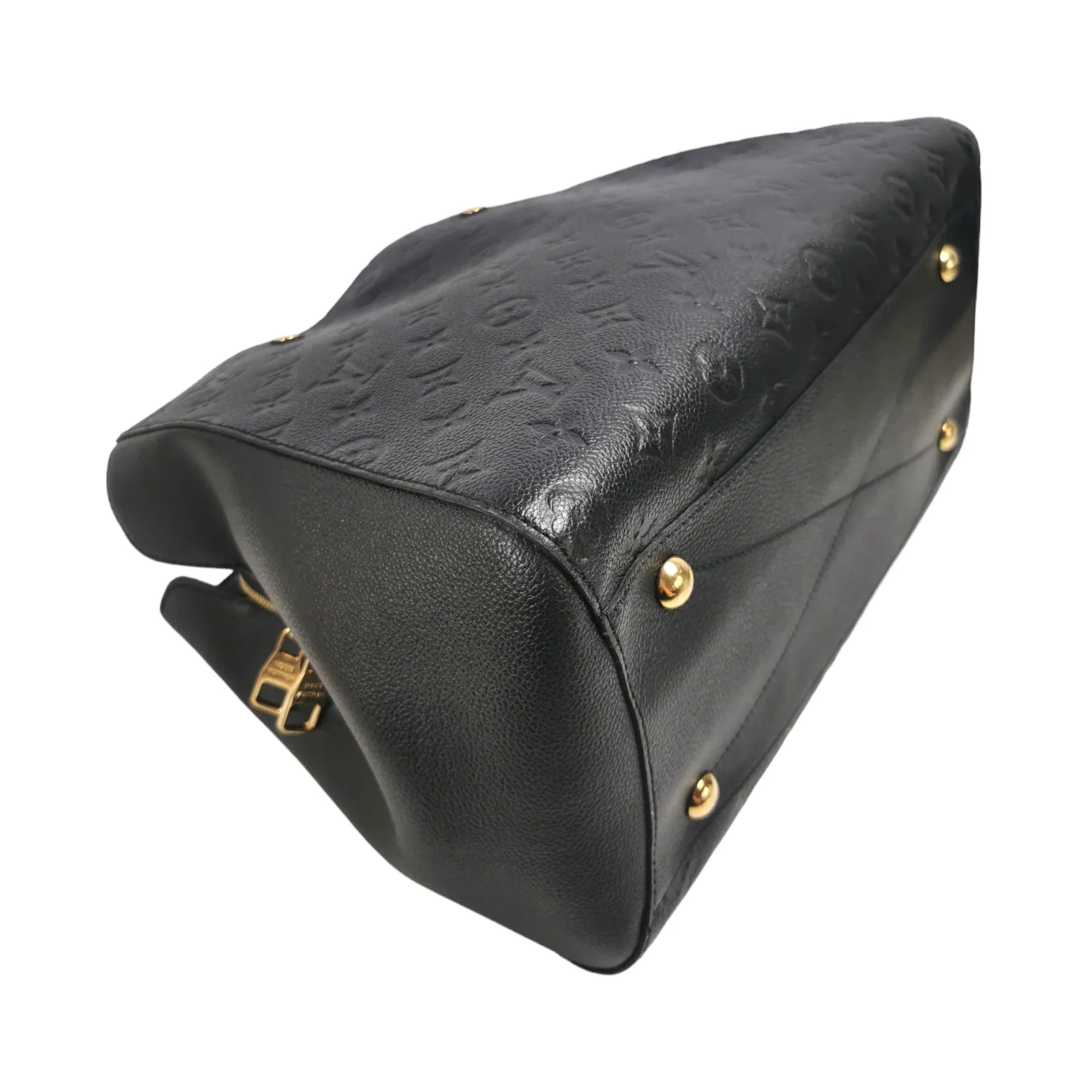 Louis Vuitton Montaigne GM Black Monogram Empreinte