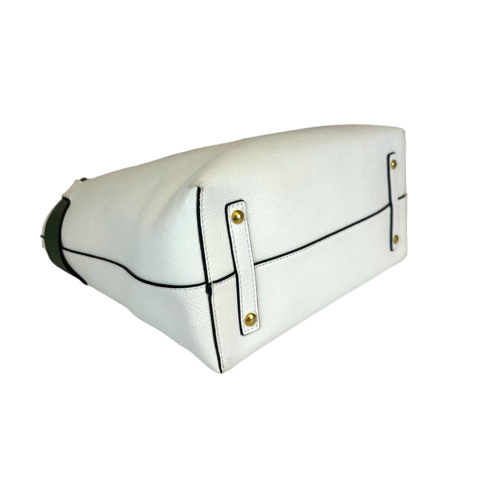 Burberry White Belt Bag Large