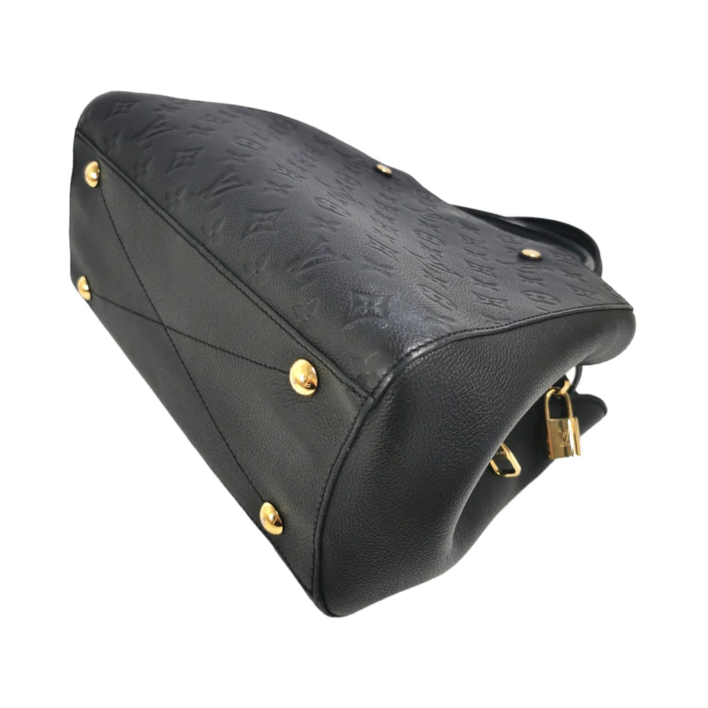 Louis Vuitton Montaigne MM Black Monogram Empreinte