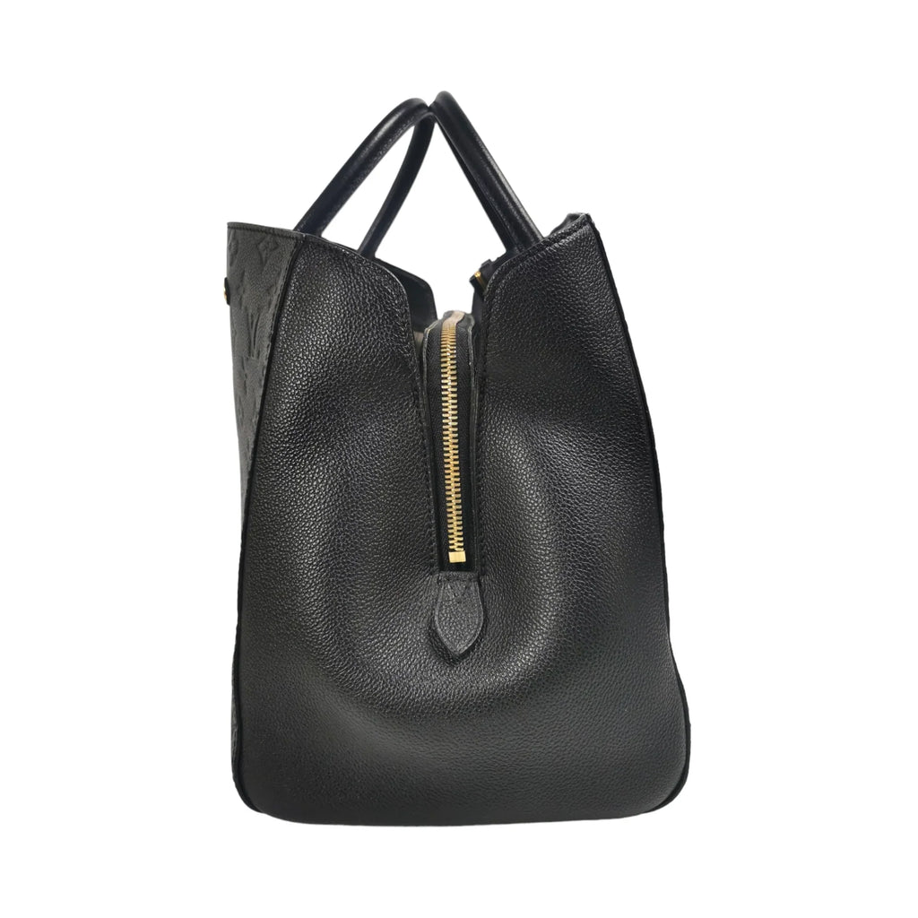 Louis Vuitton Montaigne GM Black Monogram Empreinte