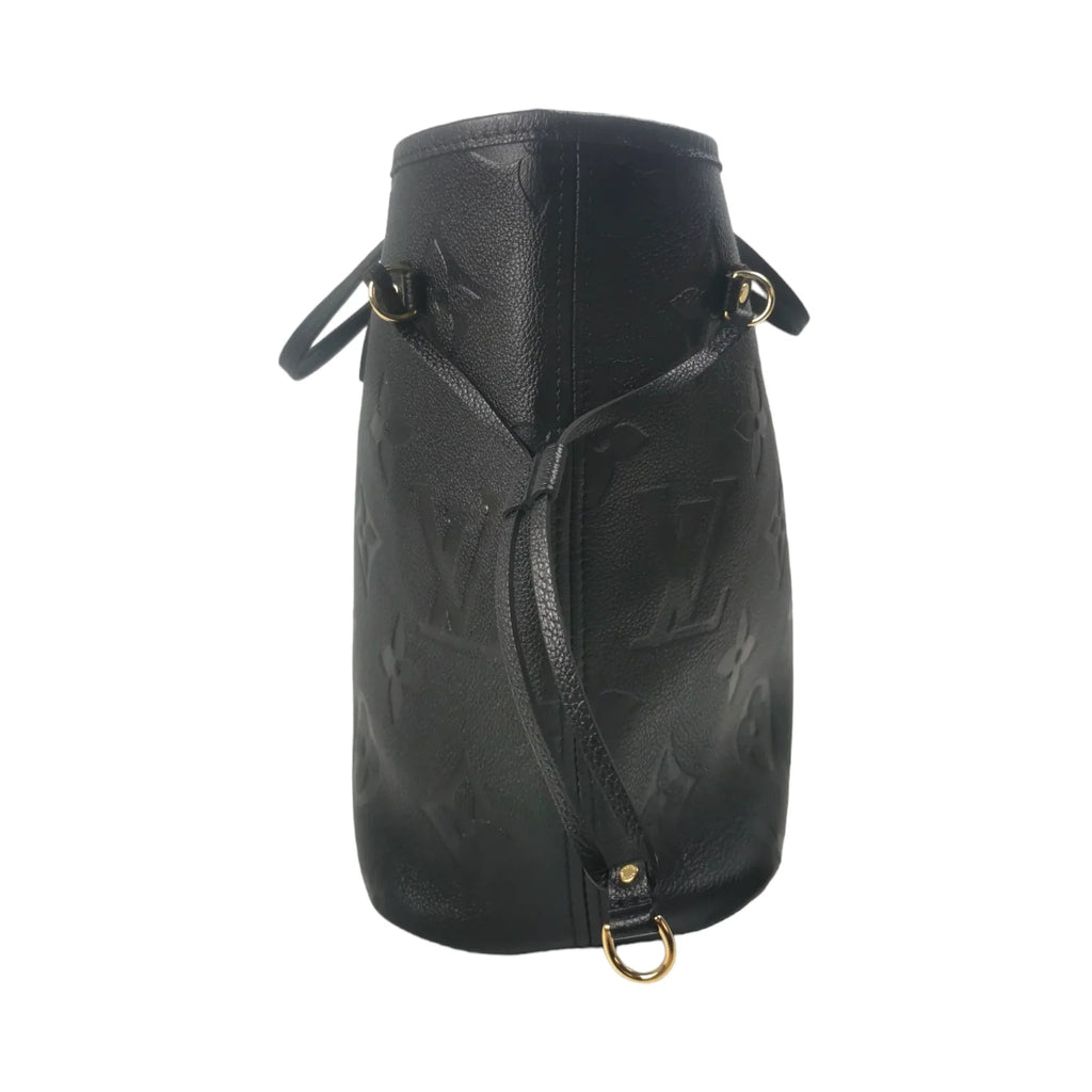 Louis Vuitton Neverfull MM Black Monogram Empreinte