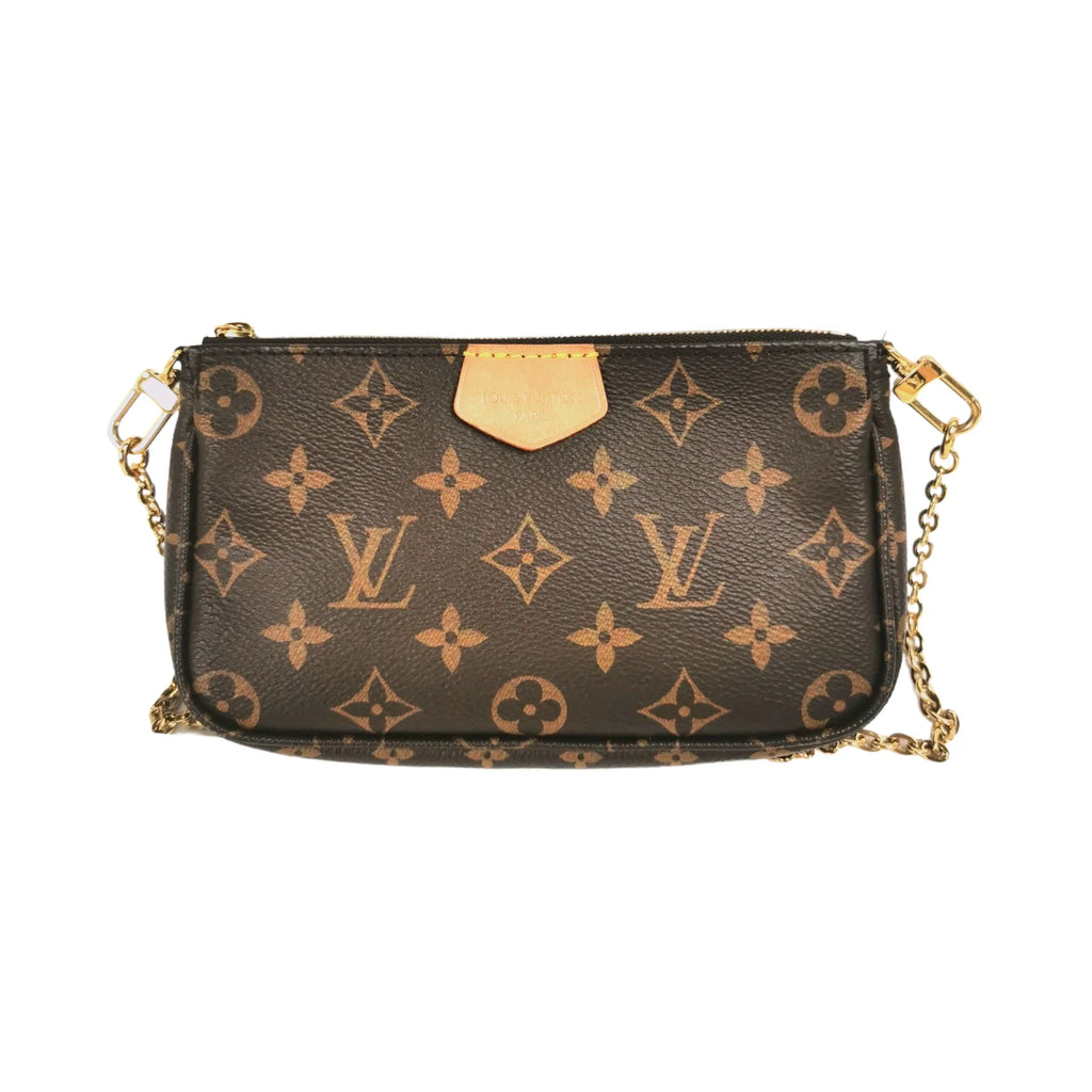 Louis Vuitton Multi-Pochette Accessoires Monogram Canvas Pink Strap