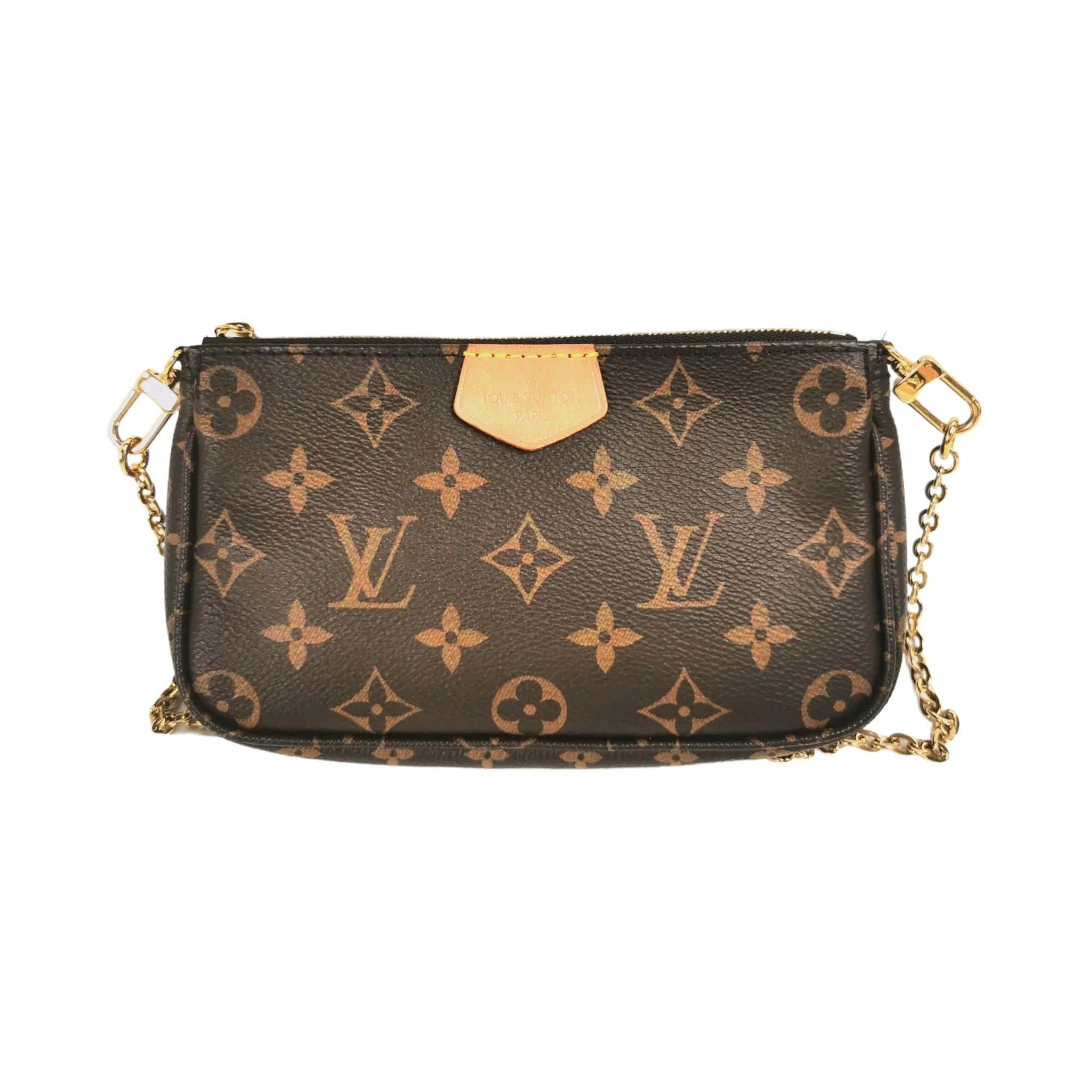 Louis Vuitton Multi-Pochette Accessoires Monogram Canvas Pink Strap