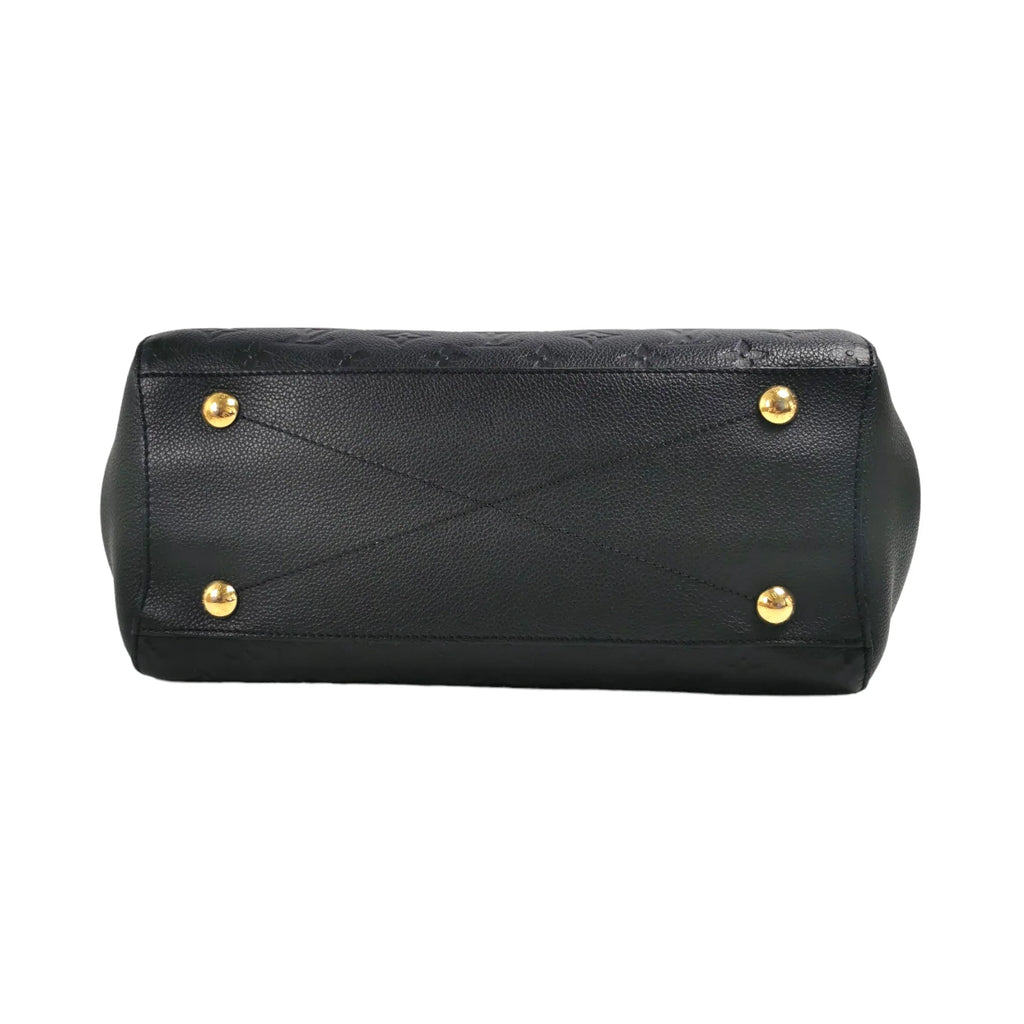 Louis Vuitton Montaigne MM Black Monogram Empreinte