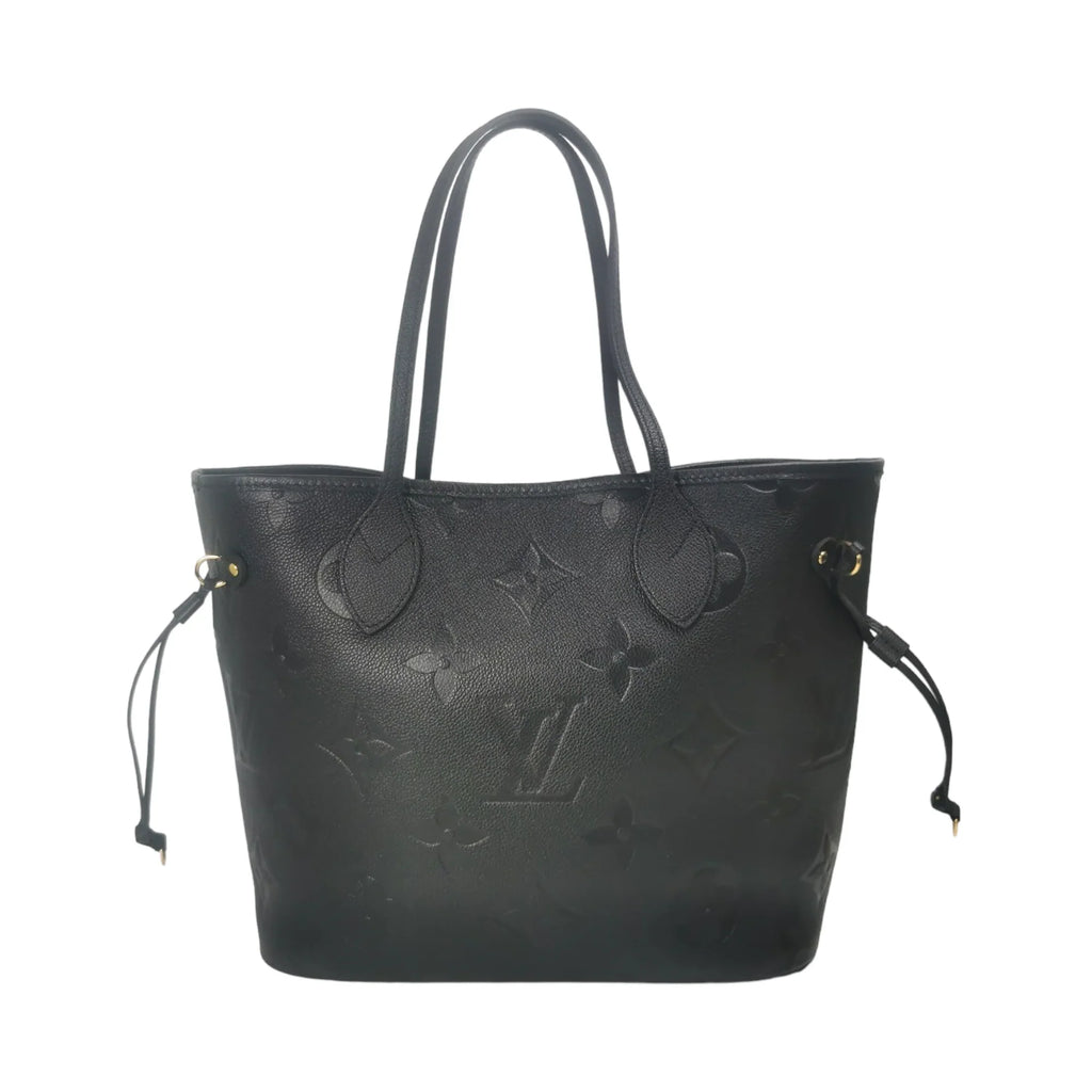Louis Vuitton Neverfull MM Black Monogram Empreinte
