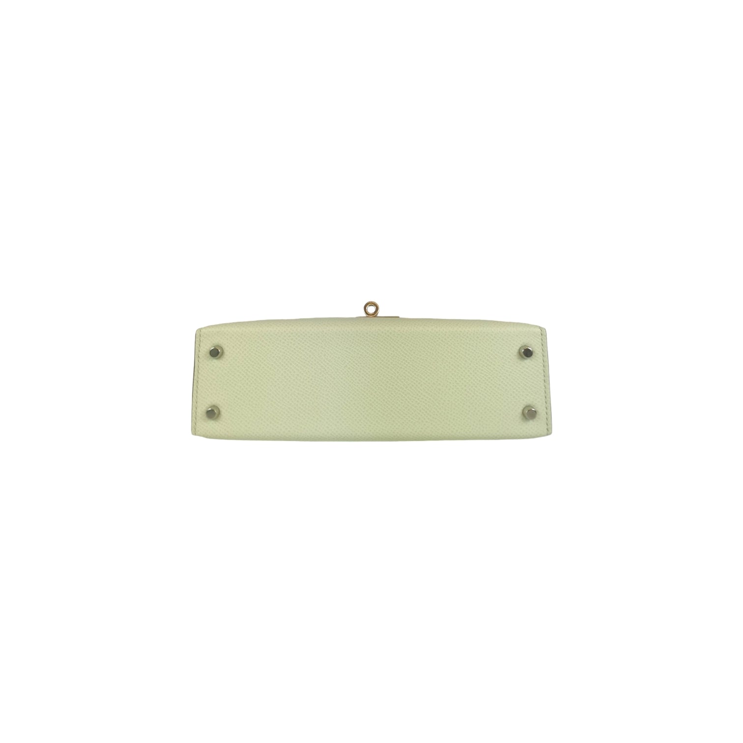 HermÃƒÆ’Ã‚Â¨s Mini Kelly Vert Fizz Epsom Palladium
