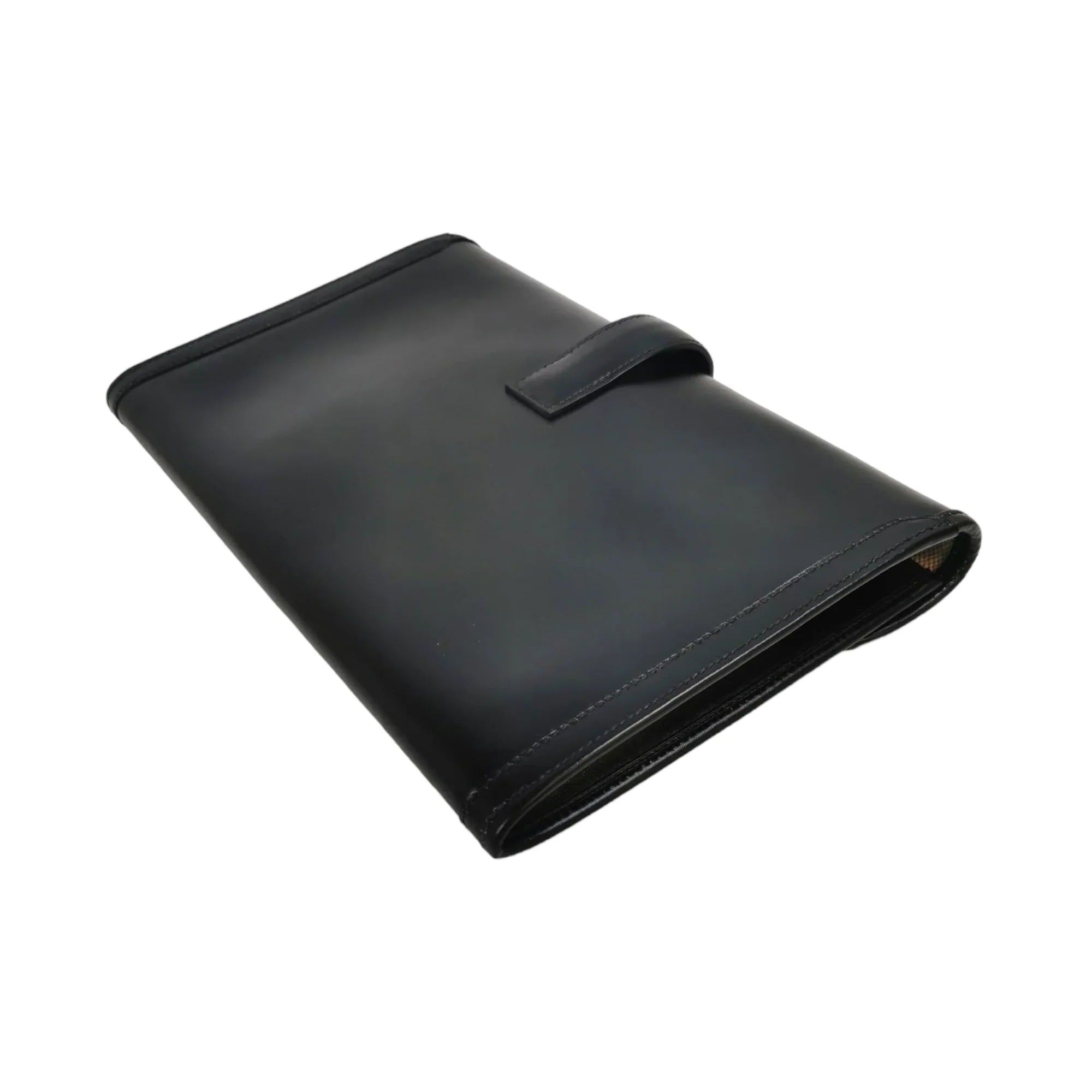 HermÃƒÆ’Ã‚Â¨s Jige Elan Clutch Small Black Box Calfskin