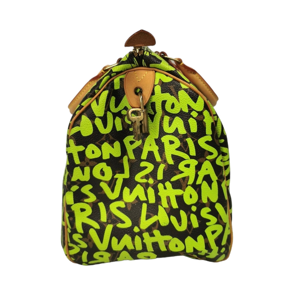 Louis Vuitton Speedy 30 Graffiti Monogram Canvas