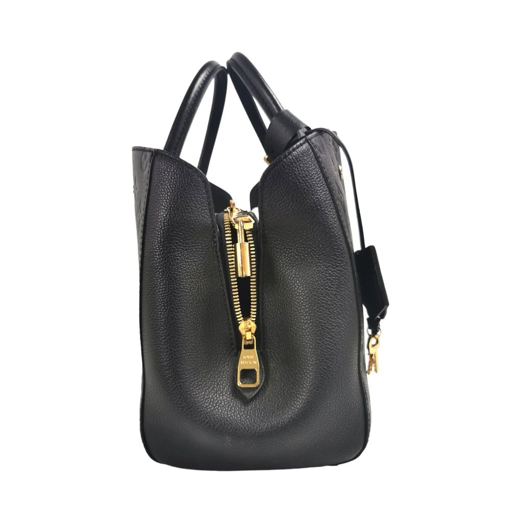 Louis Vuitton Montaigne MM Black Monogram Empreinte