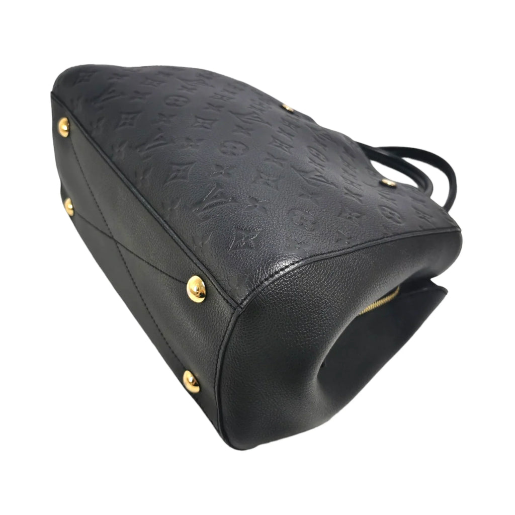 Louis Vuitton Montaigne MM Black Monogram Empreinte