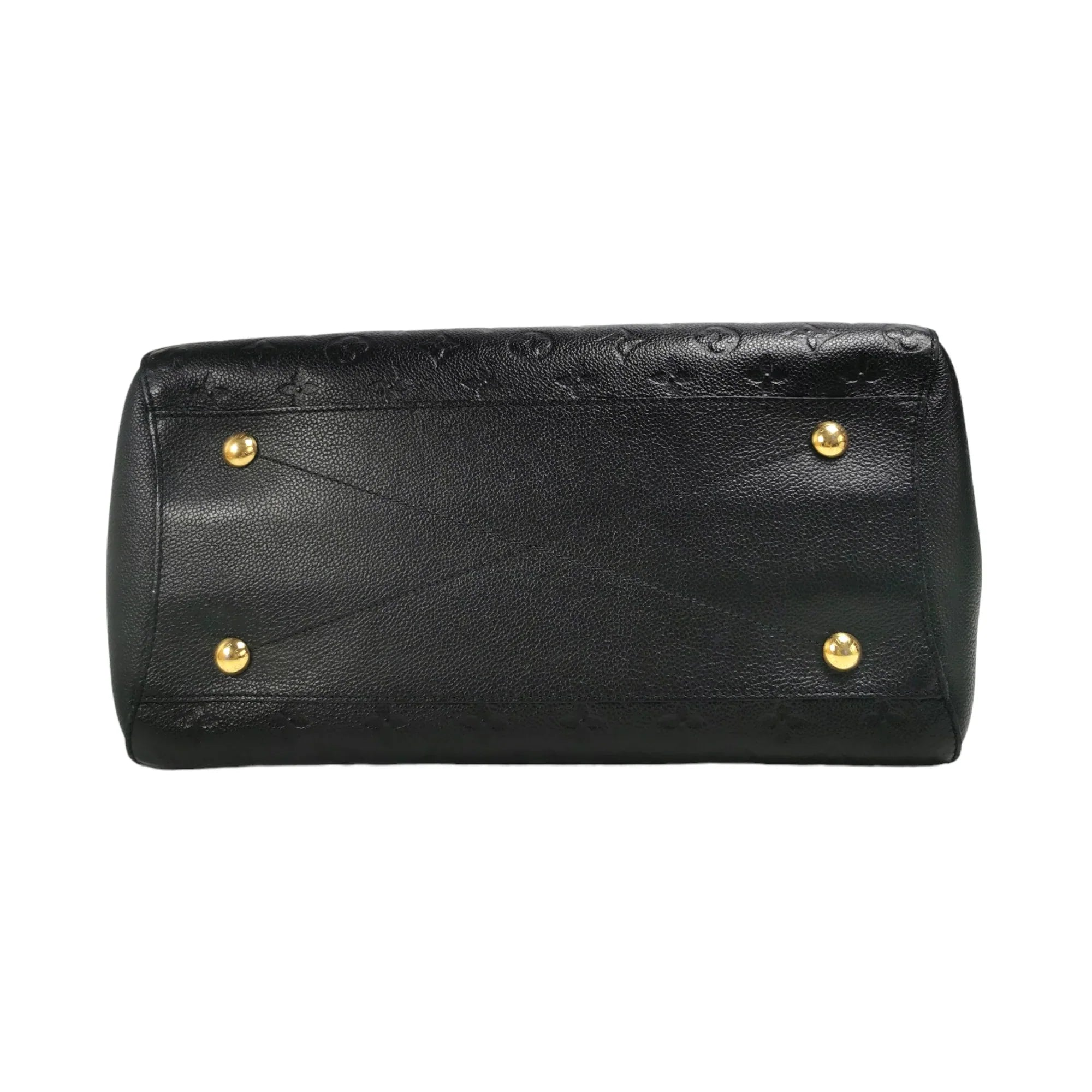 Louis Vuitton Montaigne GM Black Monogram empty